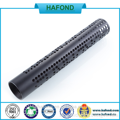 Black Anodized cnc machinery part